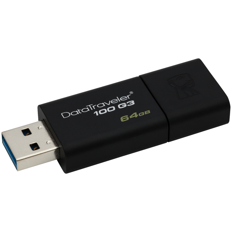DT100G3/64GB,USB Flash Drive 64GB USB 3.1/3.0/2.0